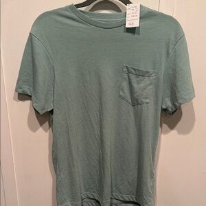 J.Crew Factory Men's Washed Jersey Pocket Short Sleeve Tee